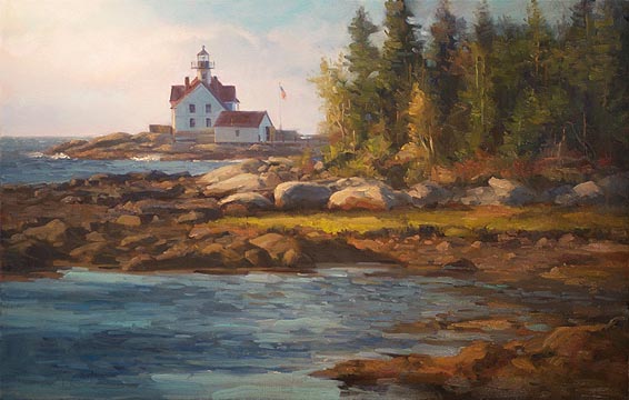 Cuckolds Light from Southport Island