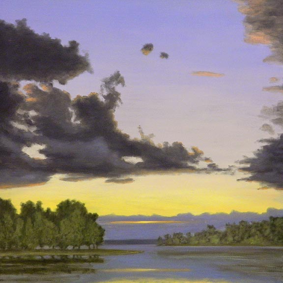 Sunset, Inlet