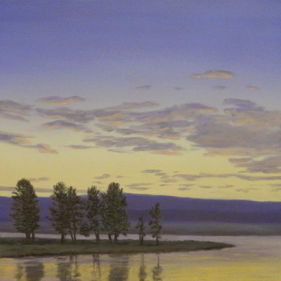 Peninsula, Blue Hillside I