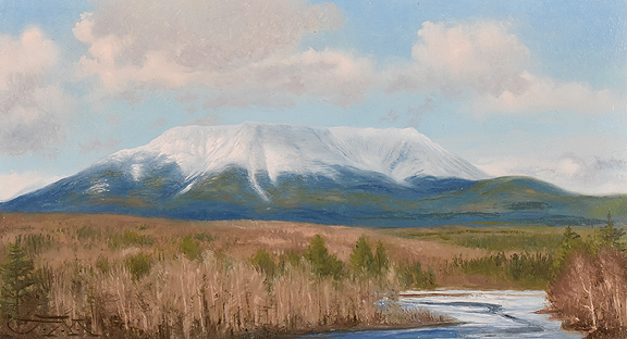 Mount Katahdin, April