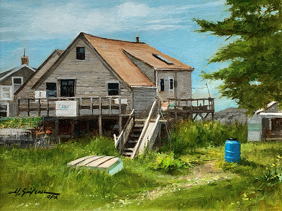 The Blue Barrel
