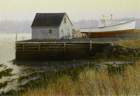 Come Spring the Water Will Kiss the Hull Again