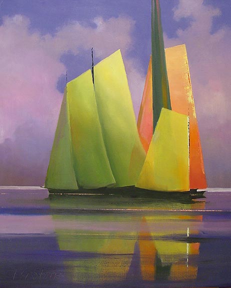 Sails at Sunset